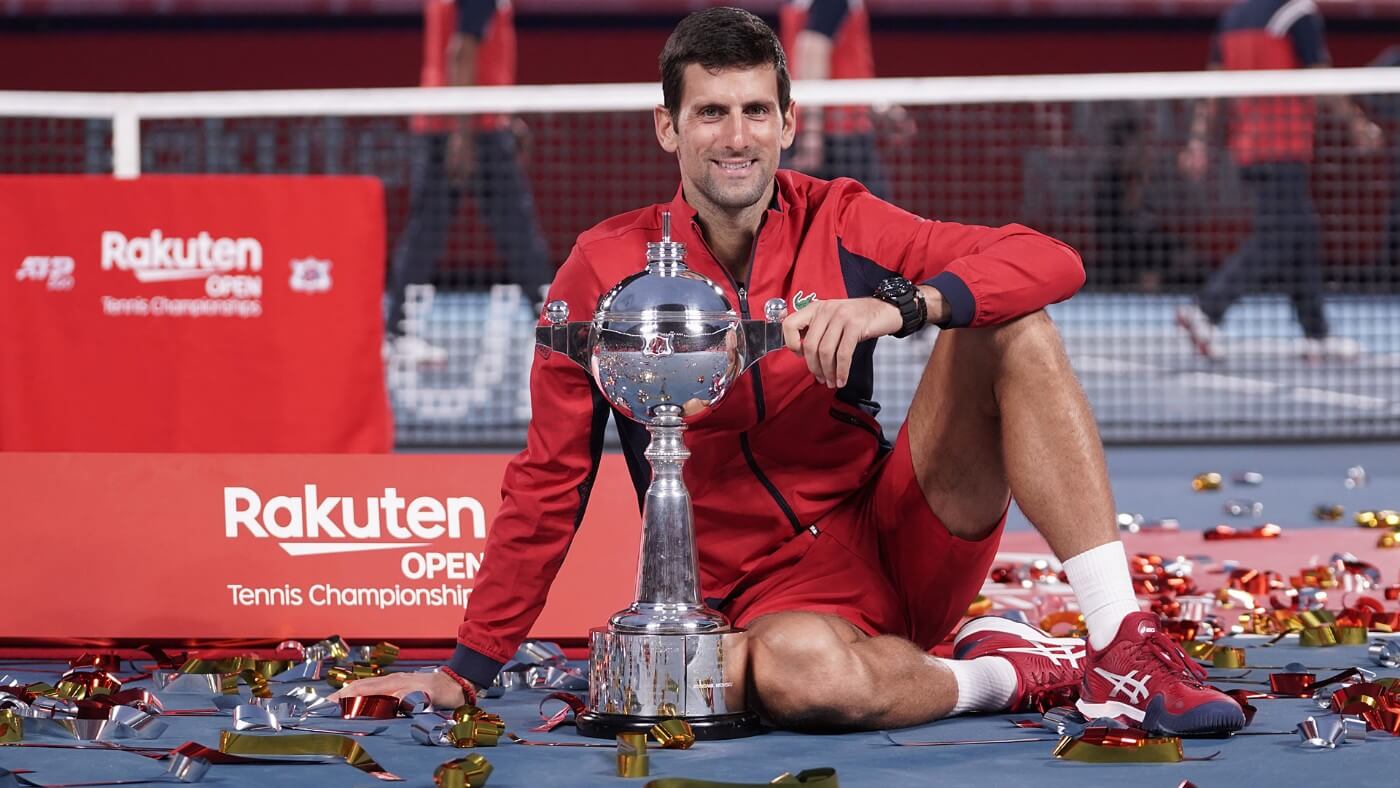 Hasta parece fácil: Djokovic respira y gana un título