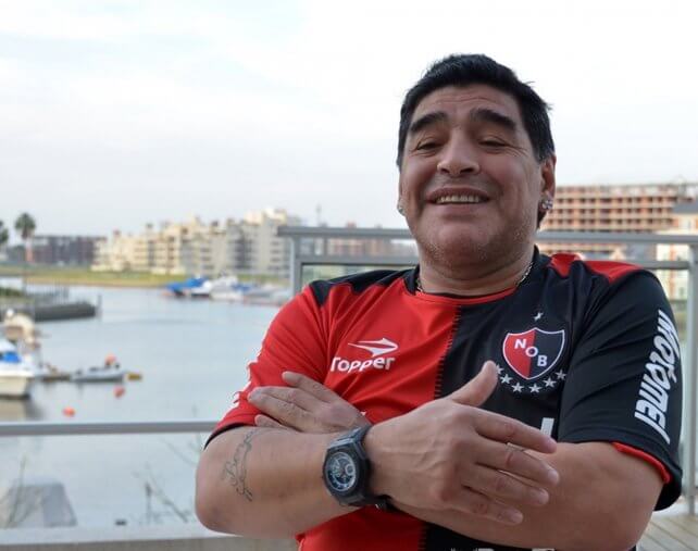A 26 años de la llegada de Diego Maradona a la lepra