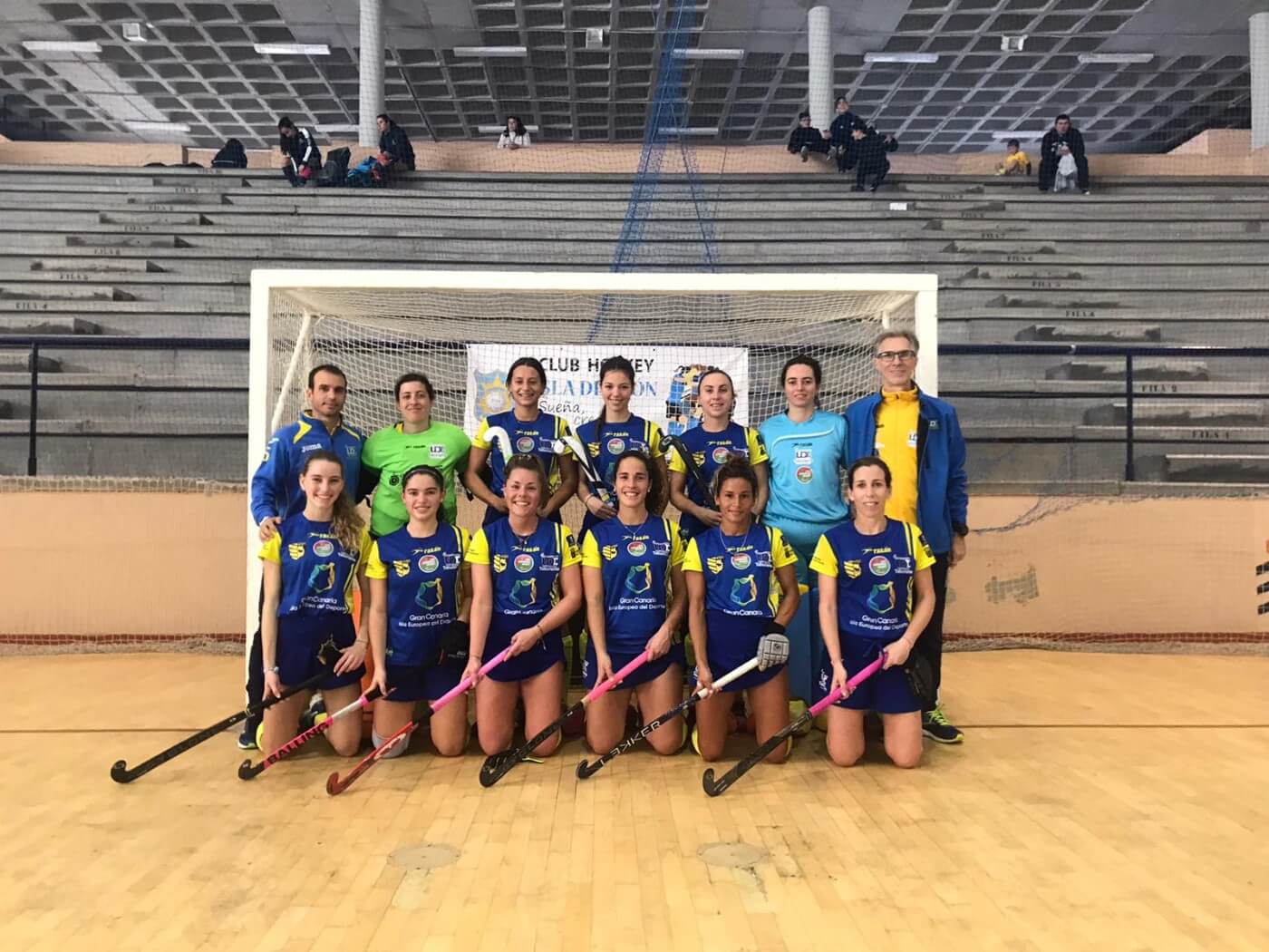 La UD Taburiente, quinto mejor equipo de España de Hockey Sala Femenino 