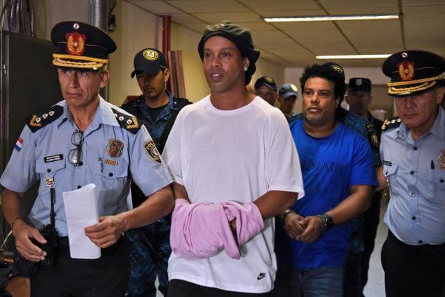 Ronaldinho, a prisión 