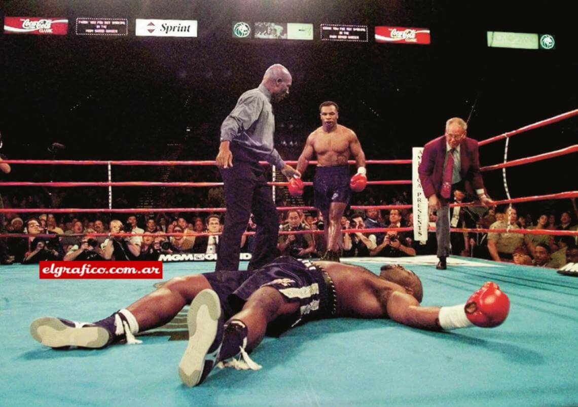 1999 A Tyson se le fue la mano