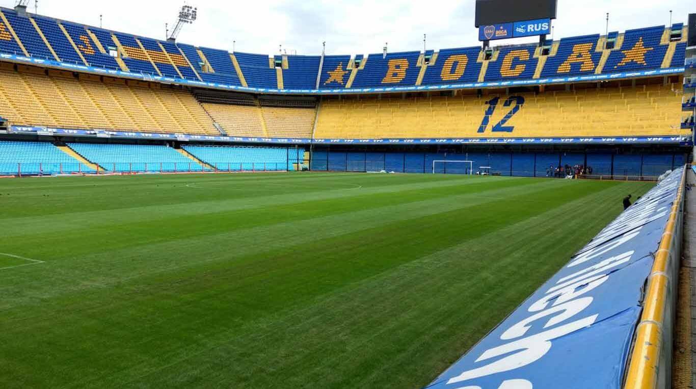 Estadios argentinos vacíos