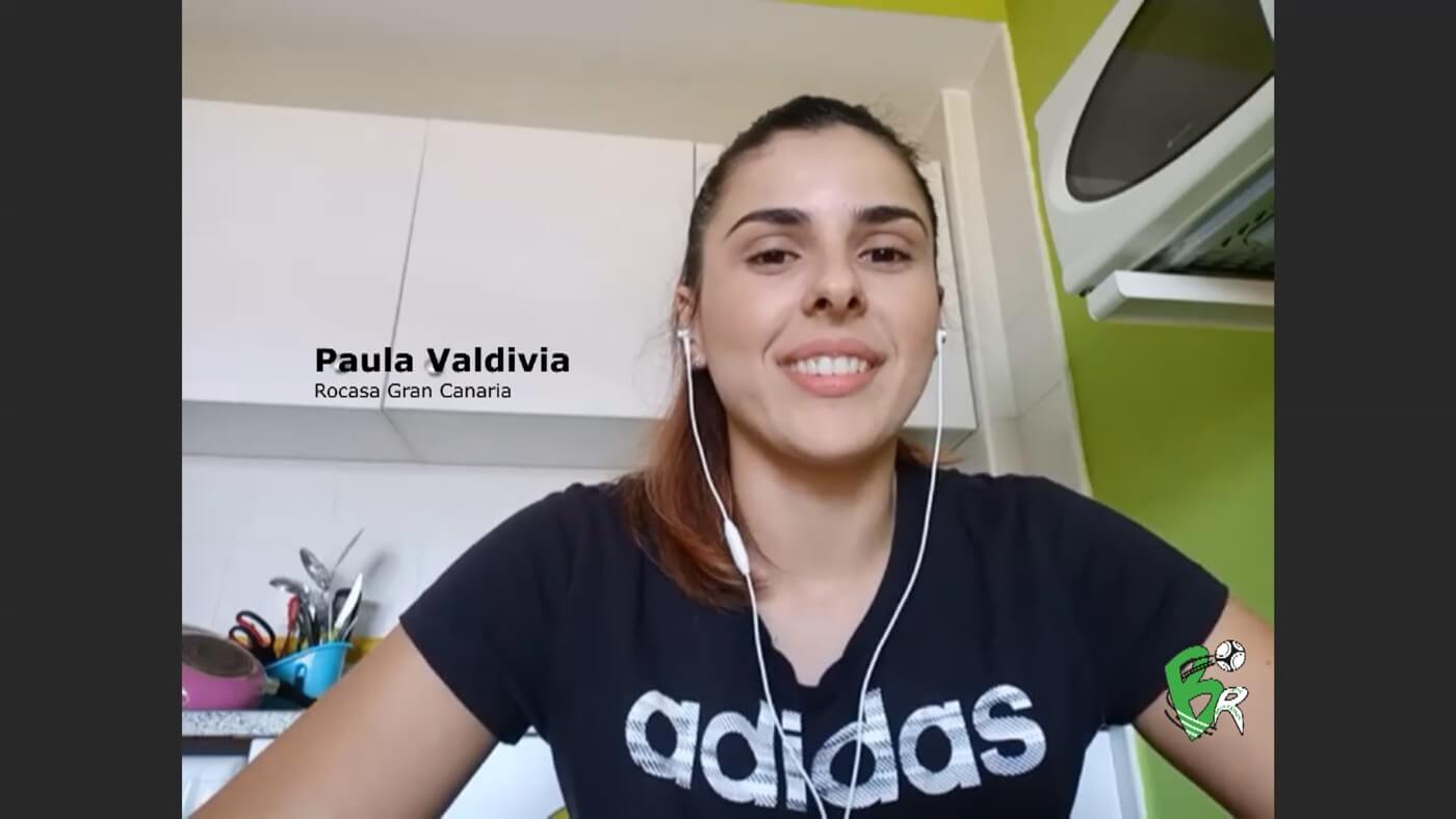 Paula Valdivia afirma que su rodilla va por buen camino 