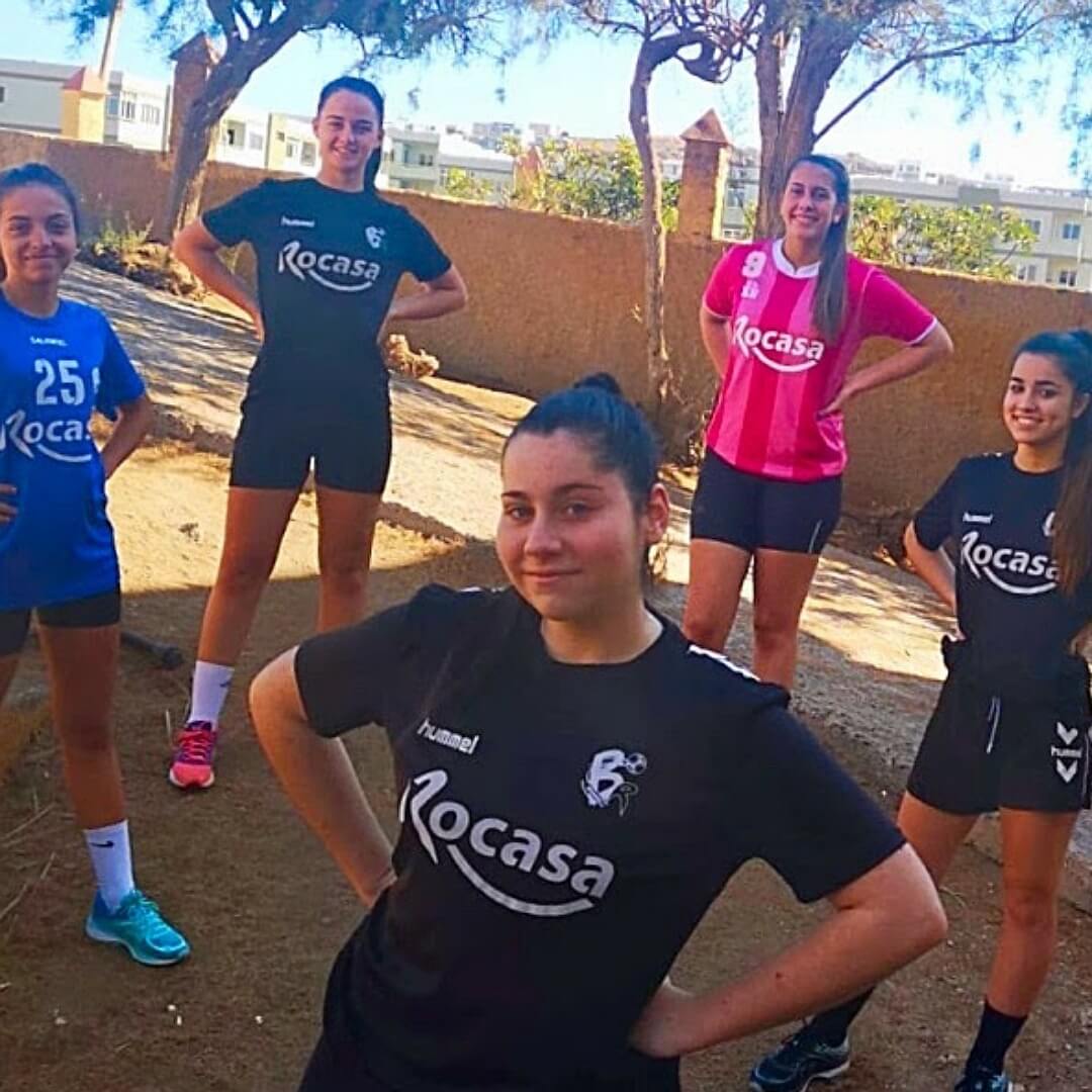 Siete jugadoras del Rocasa Gran Canaria juvenil participarán en la pretemporada del primer equipo