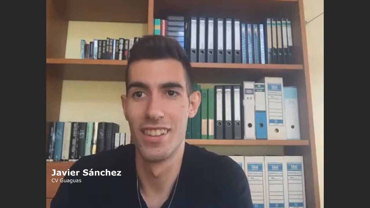 Javier Sánchez: "Este va a ser un buen año para colocar al voleibol grancanario donde se merece"
