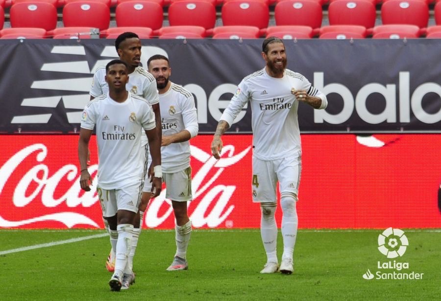 Otra vez Sergio Ramos y el VAR acercan LaLiga al Madrid