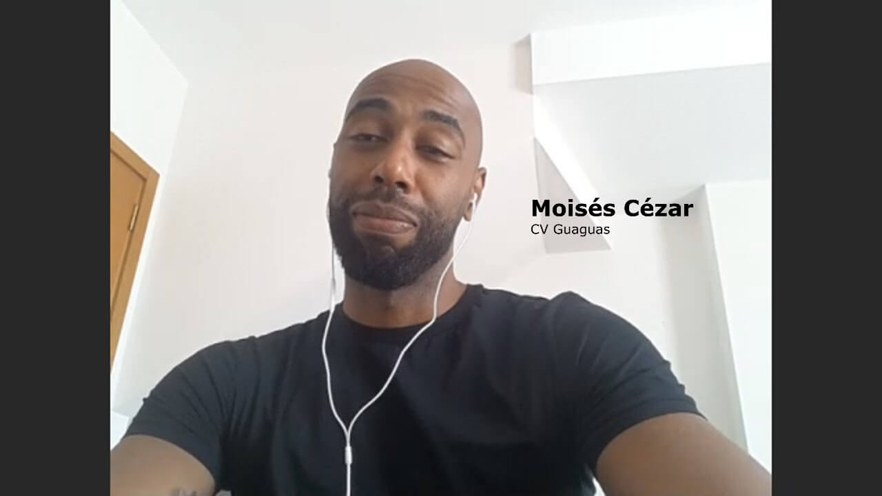 Moisés Cézar: "Un jugador empieza a ser mejor cuando comienza a competir contra sí mismo"