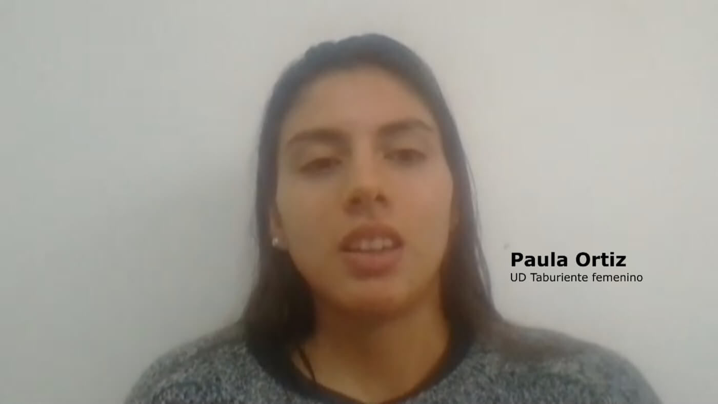 Paula Ortiz: "No me rindo nunca"
