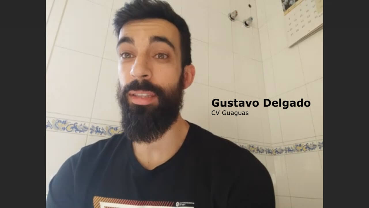 Gustavo Delgado pone su polivalencia al servicio del Guaguas 