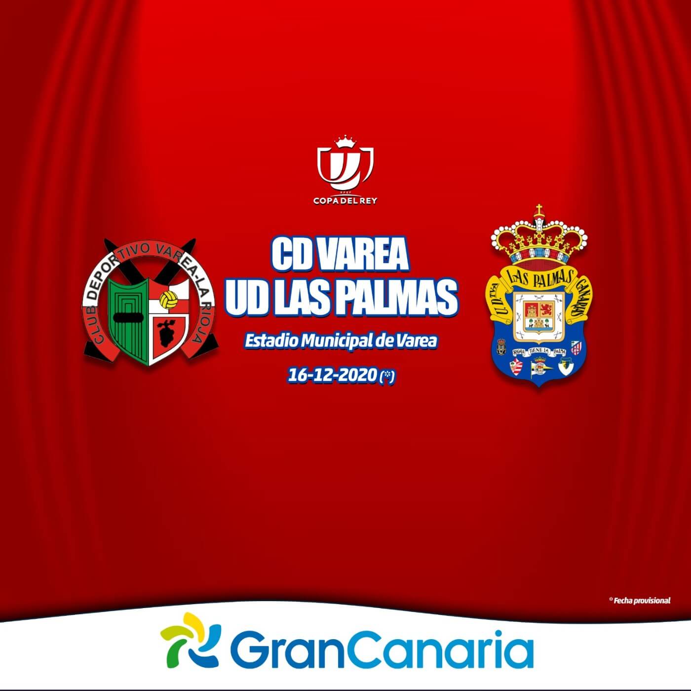 La UD Las Palmas ya conoce su rival en la Copa del Rey