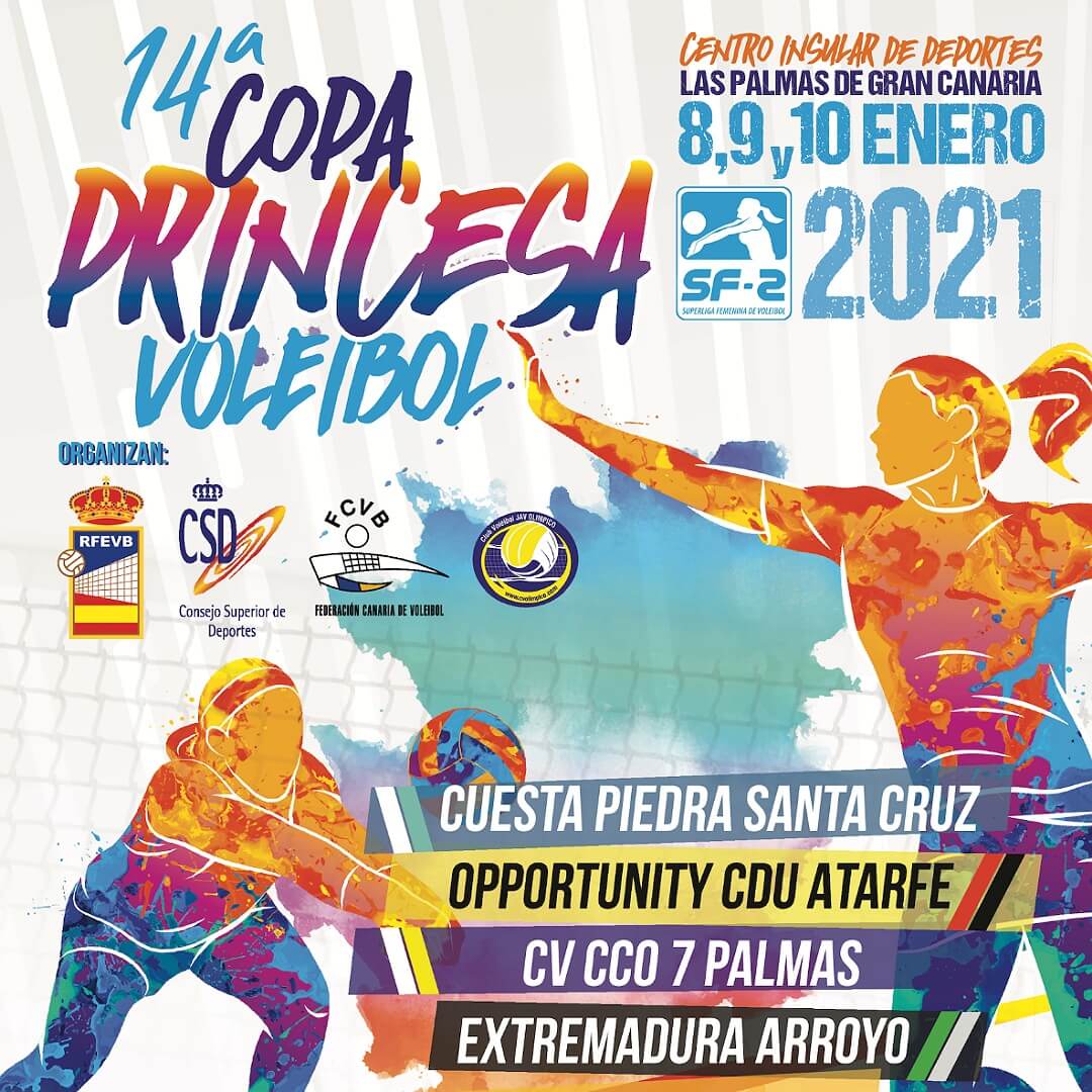 Presentación de la 14ª edición de la Copa Princesa de Voleibol
