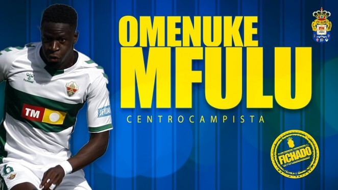 La UD Las Palmas ficha dos temporadas a Omenuke Mfulu