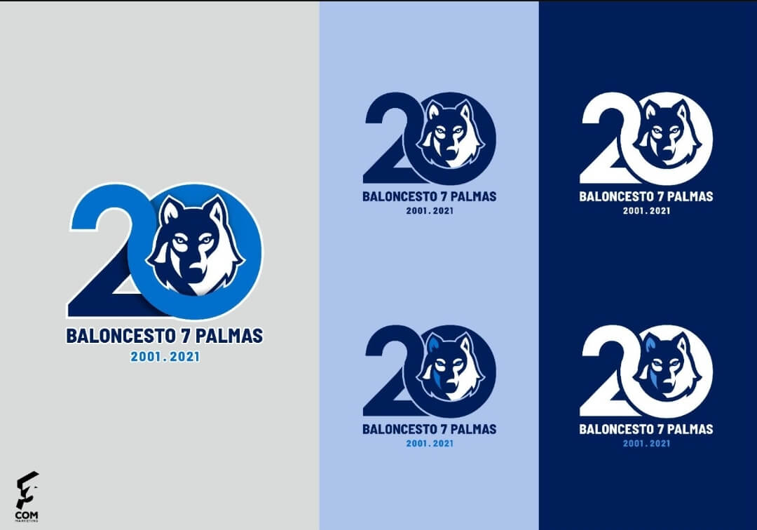 El CB 7 Palmas estrenará un logo especial por el 20º aniversario de la entidad
