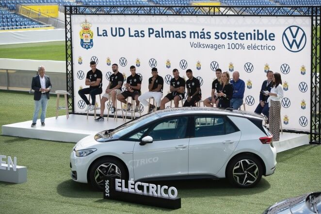 UD Las Palmas y Volkswagen Canarias: una alianza irrompible