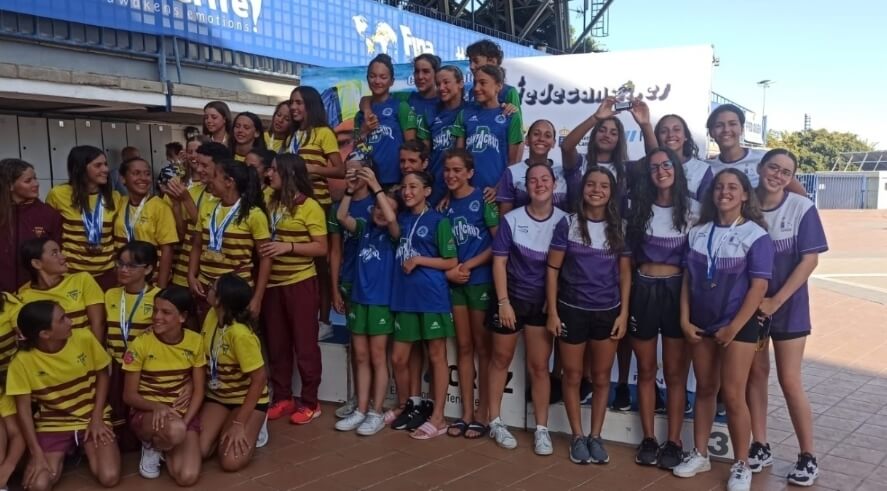 El CN Las Palmas cosecha muy buenos resultados en el Campeonato de Canarias de Natación Artística