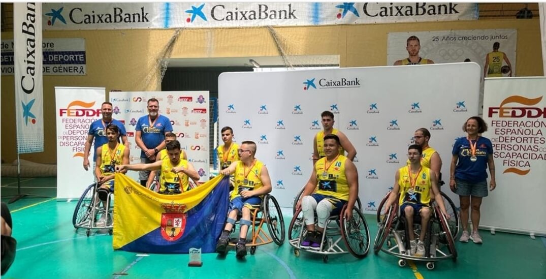La Escuela Econy Gran Canaria Accesible CaixaBank conquista la medalla de plata en el Campeonato de España CaixaBank Sub22