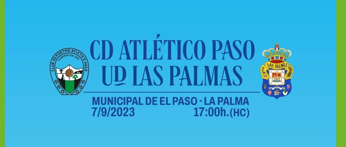 Amistoso de la UD Las Palmas en La Palma el 7 de septiembre 