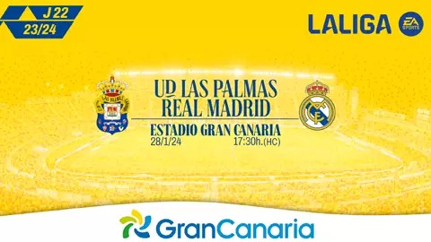 El partido UD Las Palmas - Real Madrid es declarado Día del Club 