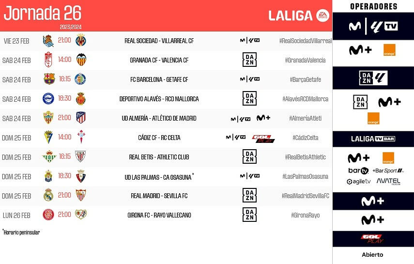 Confirmado el horario para el UD Las Palmas - Osasuna 