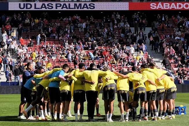 La UD Las Palmas acaba la jornada a 18 puntos del descenso 
