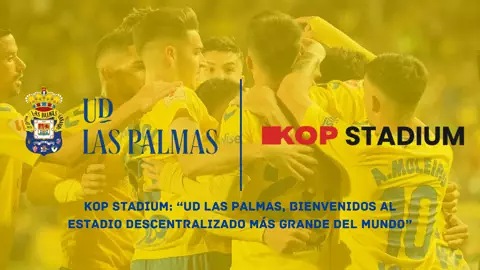 La UD Las Palmas y KOP Stadium: una alianza que promete nuevas experiencias a la afición 