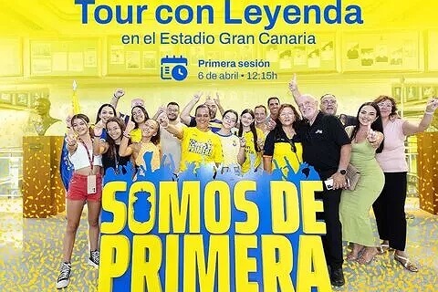 Descubre el Estadio Gran Canaria con un ex jugador con el nuevo Tour con Leyenda 