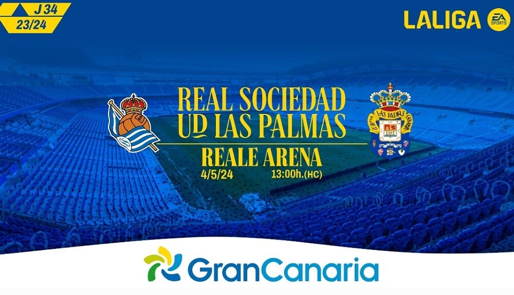 Arranca la venta de entradas del sector visitante para el partido Real Sociedad- UD Las Palmas 