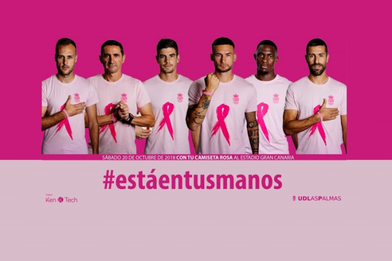  El Estadio de Gran Canaria debe ser rosa ante el Numancia 